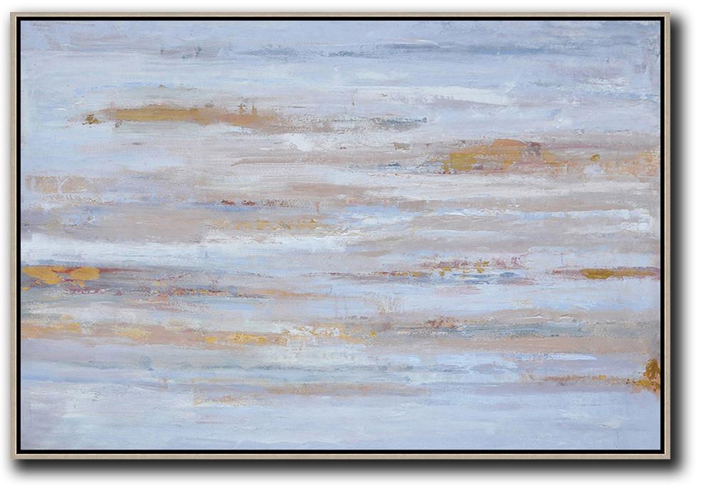 Horizontal Abstract Oil Painting #LX27C
